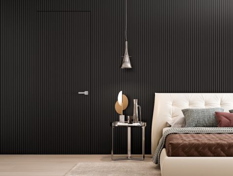 Boiserie VERTICAL Quadra 18 NCS S-8502-Y